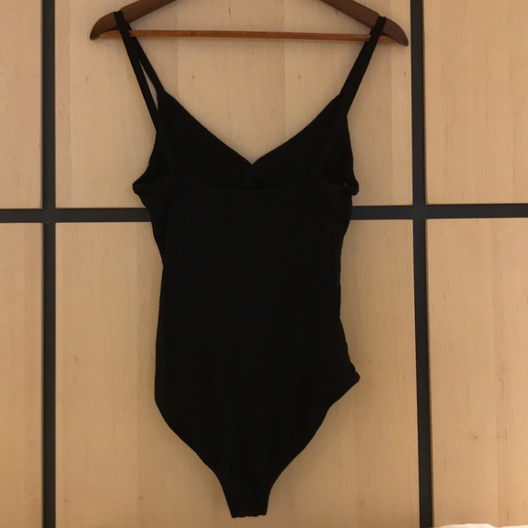 Sample Jersey Ribbed Button Detail Bodysuit - Picture 4 of 5